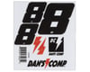 Related: Dan's Comp Stickers BMX Numbers (Black) (2" x 2, 3" x 1) (8)